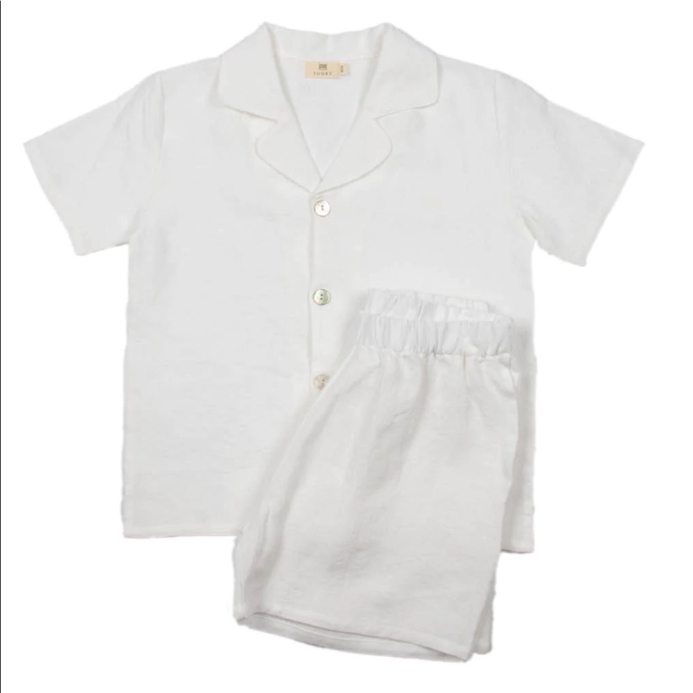 Organic Linen Set NWT